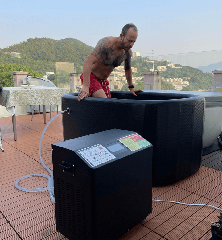 DreamPod Ice Bath Flex with Chiller - My Luxury Home Spa