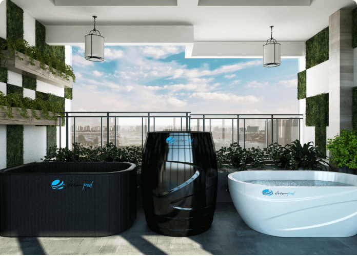 DreamPod Ice Bath Flex with Chiller - My Luxury Home Spa