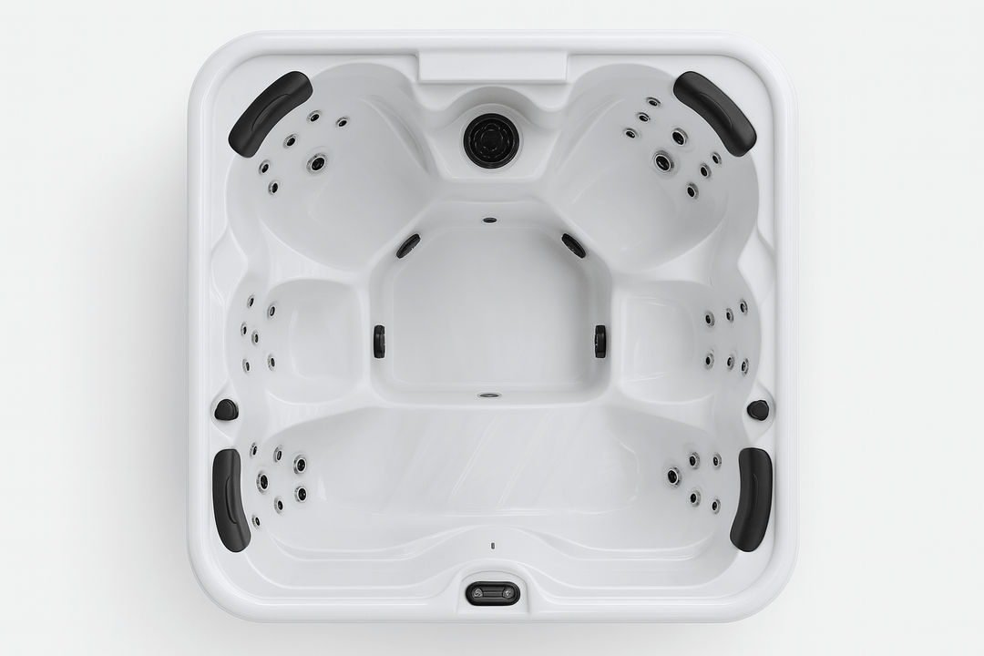 Eclipse Studio Series hot tub with spacious seating and multiple jets for ultimate relaxation