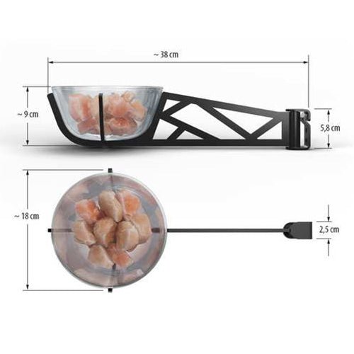 EOS Scent Trophy W Wall-Mounted Sauna Aromatherapy Bowl - My Luxury Home Spa