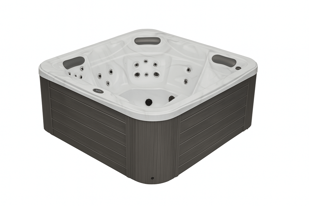 Estes Studio Series spa with a modern design and multiple massage jets for ultimate relaxation