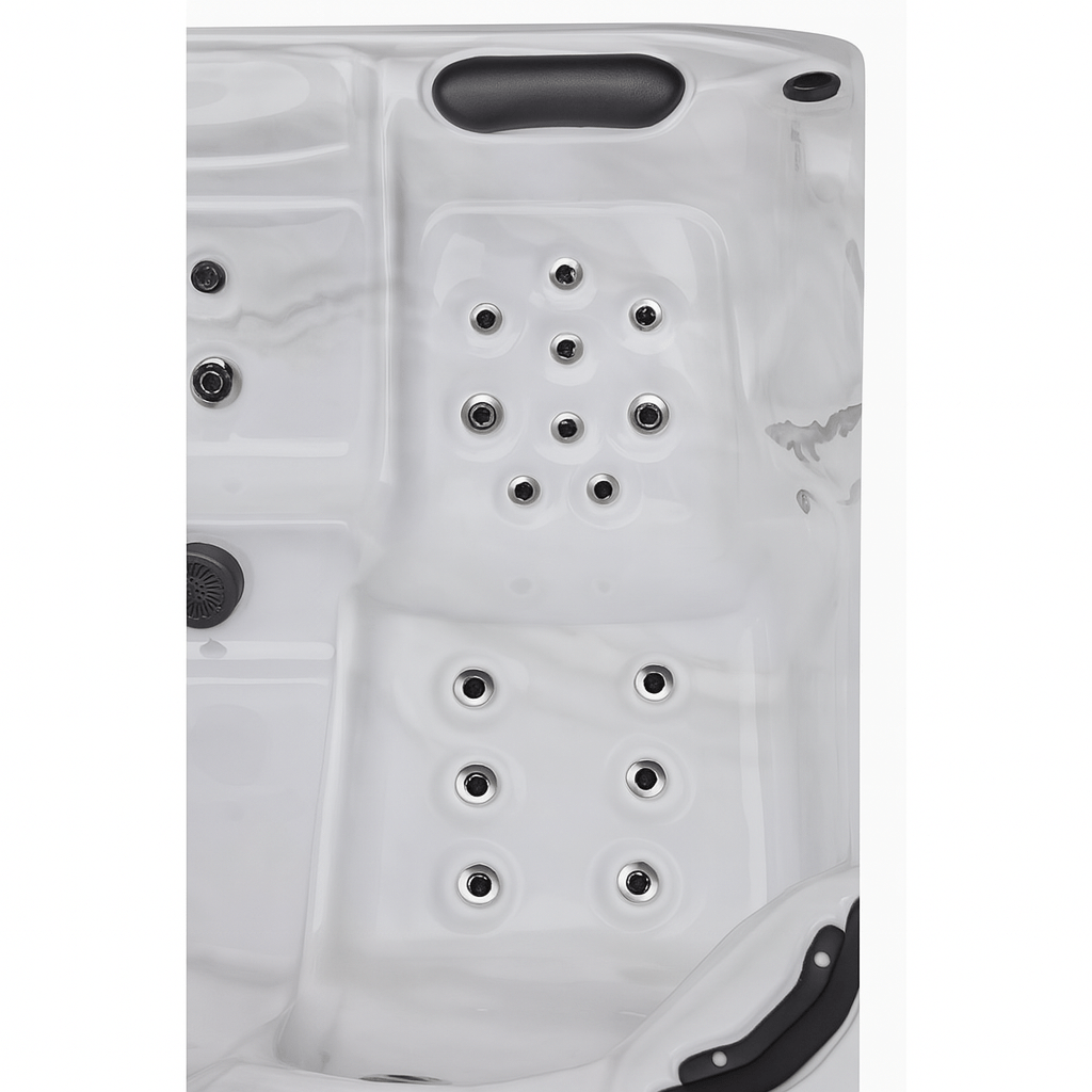 Estes Studio Series spa interior with multiple jets for a relaxing hydrotherapy experience