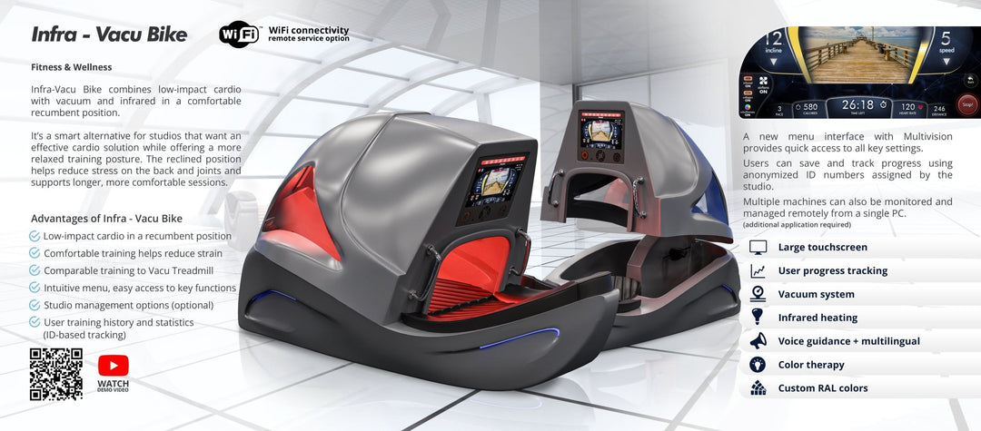 Exclusive Shape Infra - Vacu Bike Premium - My Luxury Home Spa