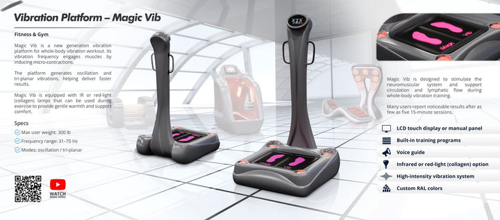 Exclusive Shape Magic Vib Infrared With Touchscreen - My Luxury Home Spa