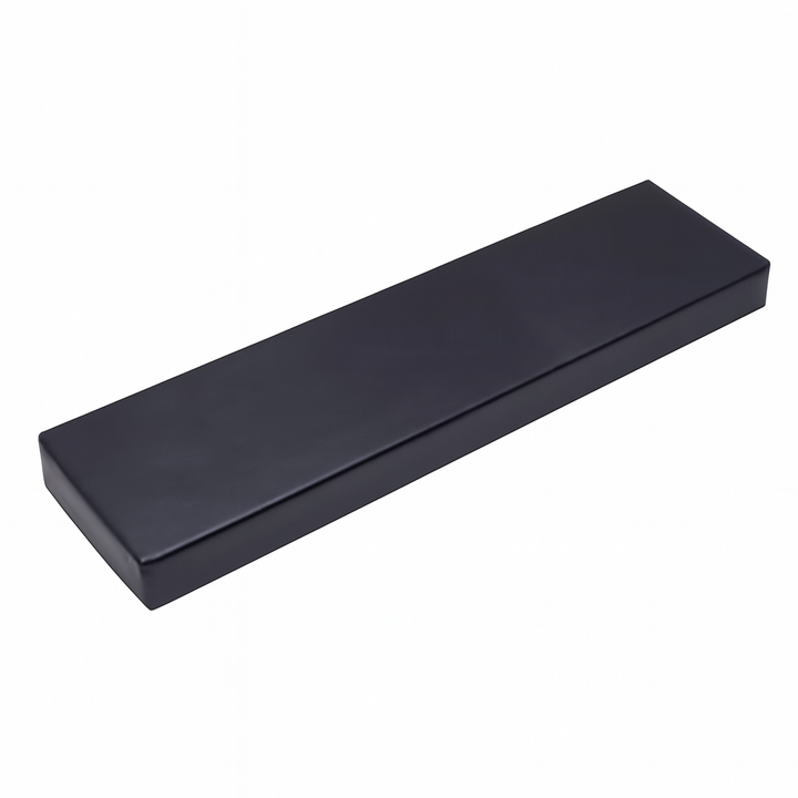 Finnmark FD-3 sauna accessory black rectangular padded cushion for sauna benches