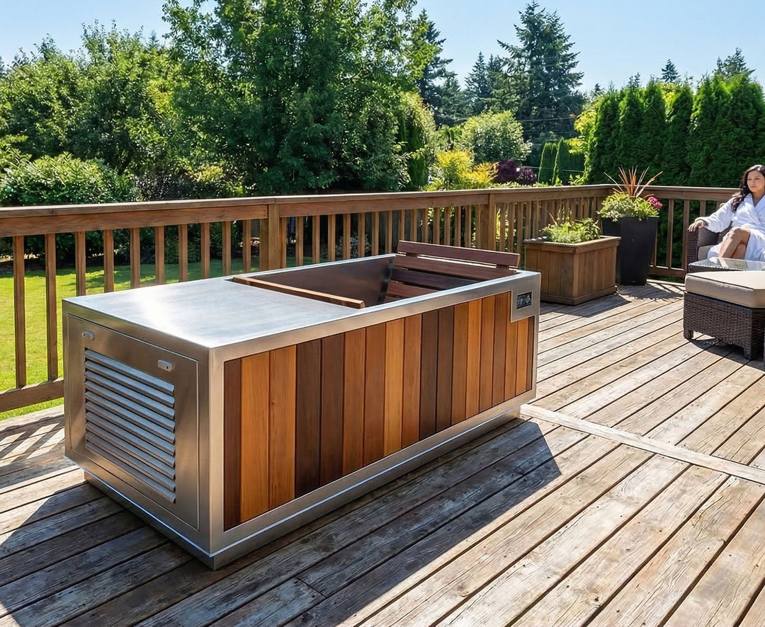 Finnmark SoulCold™ 1-Person Cold and Hot Plunge - My Luxury Home Spa