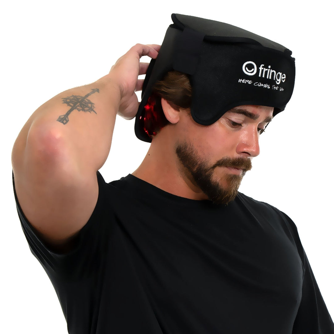 Fringe Head Red Light Therapy Head Wrap - My Luxury Home Spa