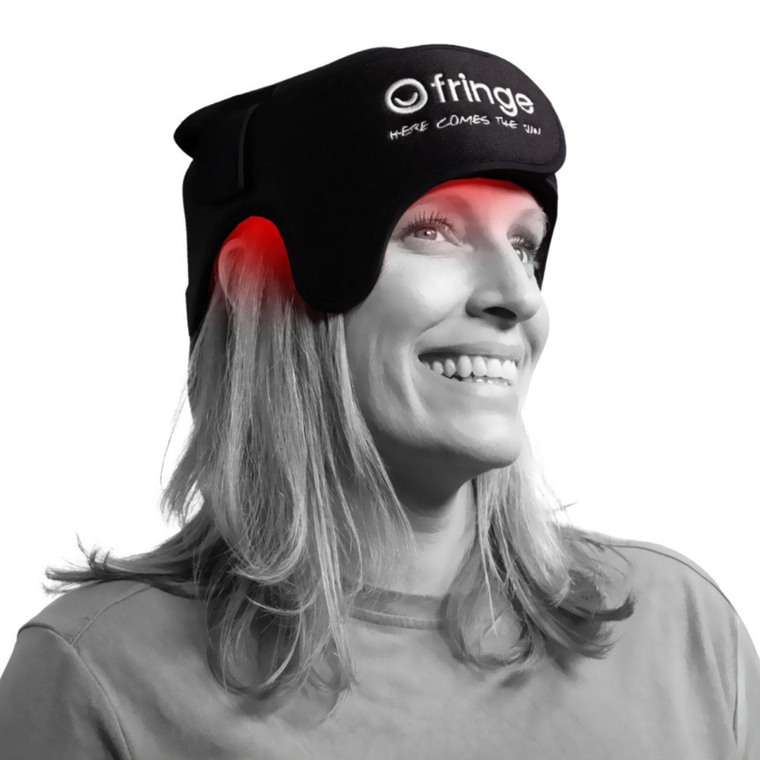 Fringe Head Red Light Therapy Head Wrap - My Luxury Home Spa