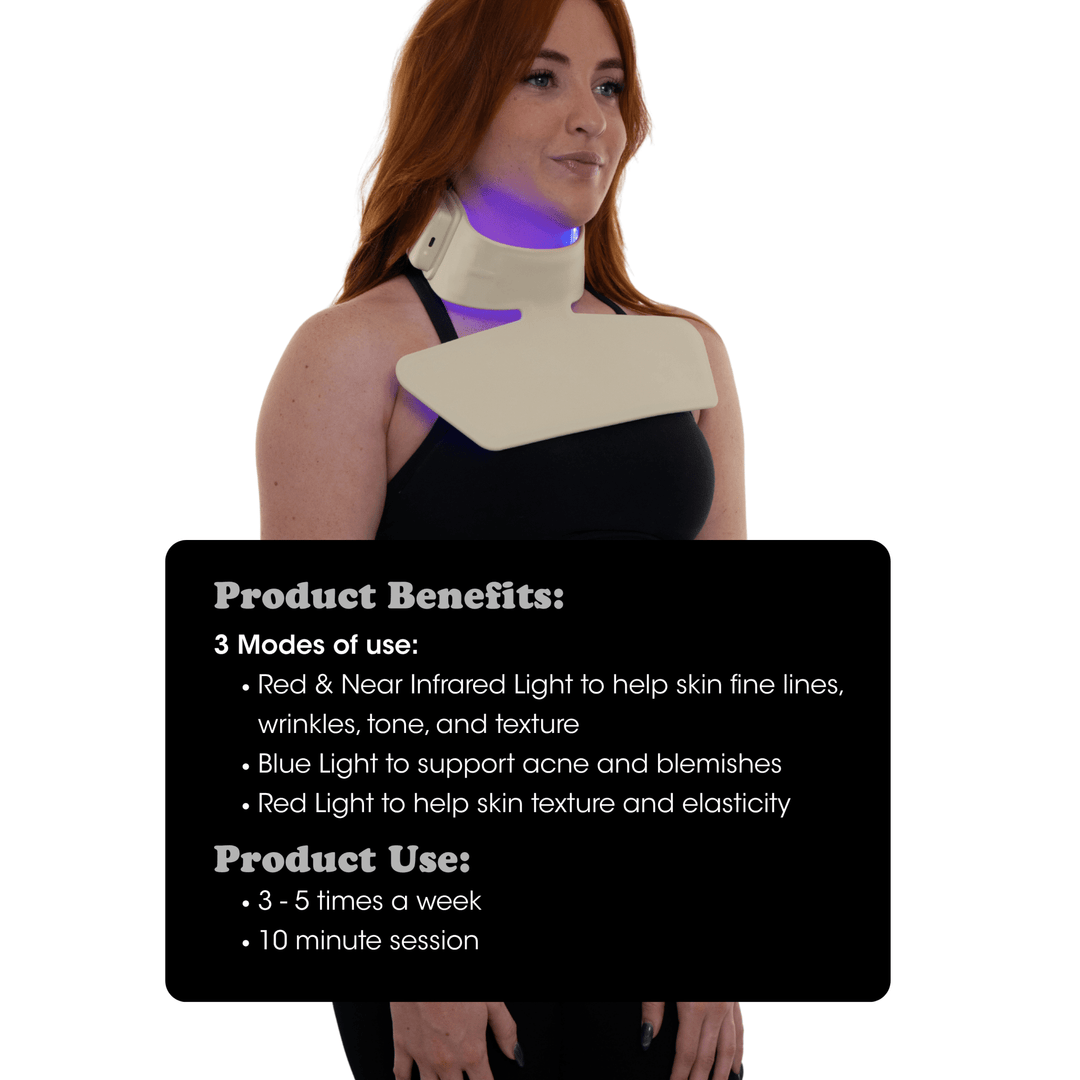 Fringe Light Therapy Neck and Chest Mask - My Luxury Home Spa