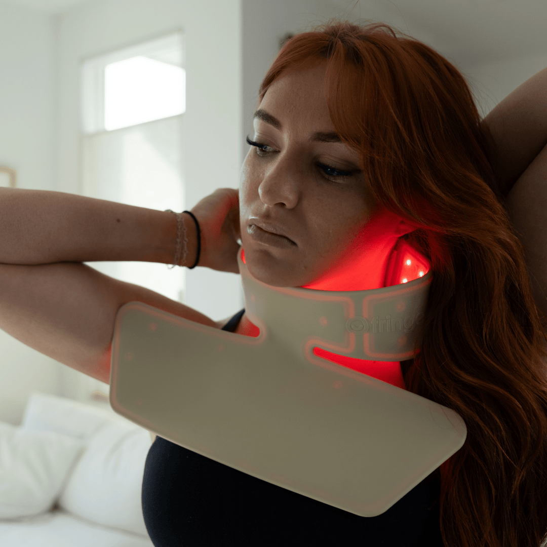 Fringe Light Therapy Neck and Chest Mask - My Luxury Home Spa