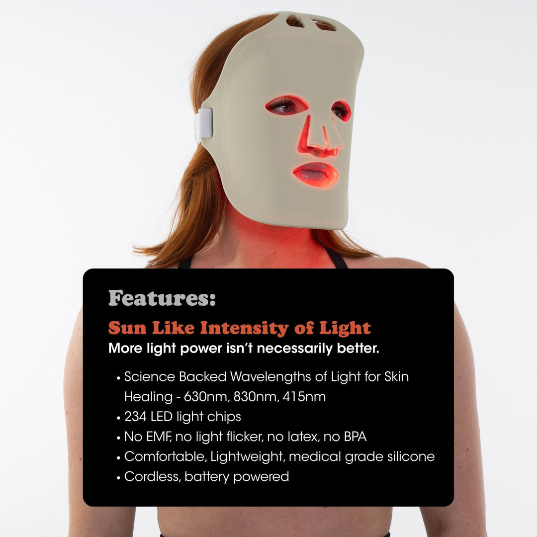 Fringe Red Light Therapy Mask - My Luxury Home Spa
