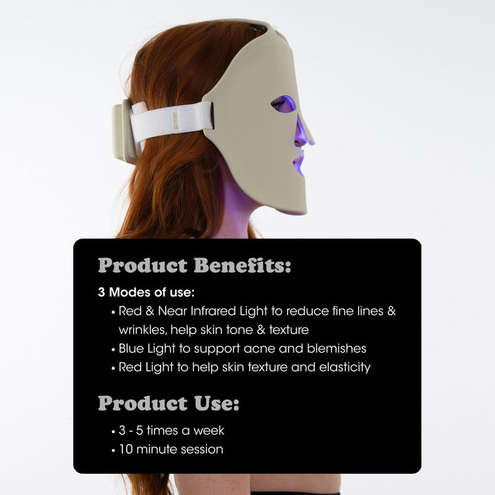 Fringe Red Light Therapy Mask - My Luxury Home Spa