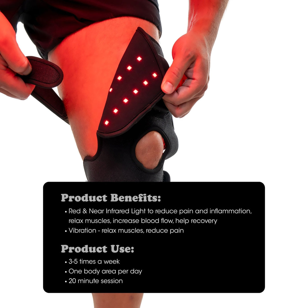 Fringe Red Light Therapy Multi Joint Wrap for Knee, Ankle, and Elbow - My Luxury Home Spa