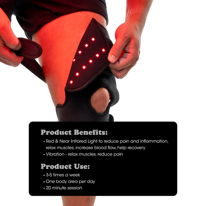Fringe Red Light Therapy Multi Joint Wrap for Knee, Ankle, and Elbow - My Luxury Home Spa