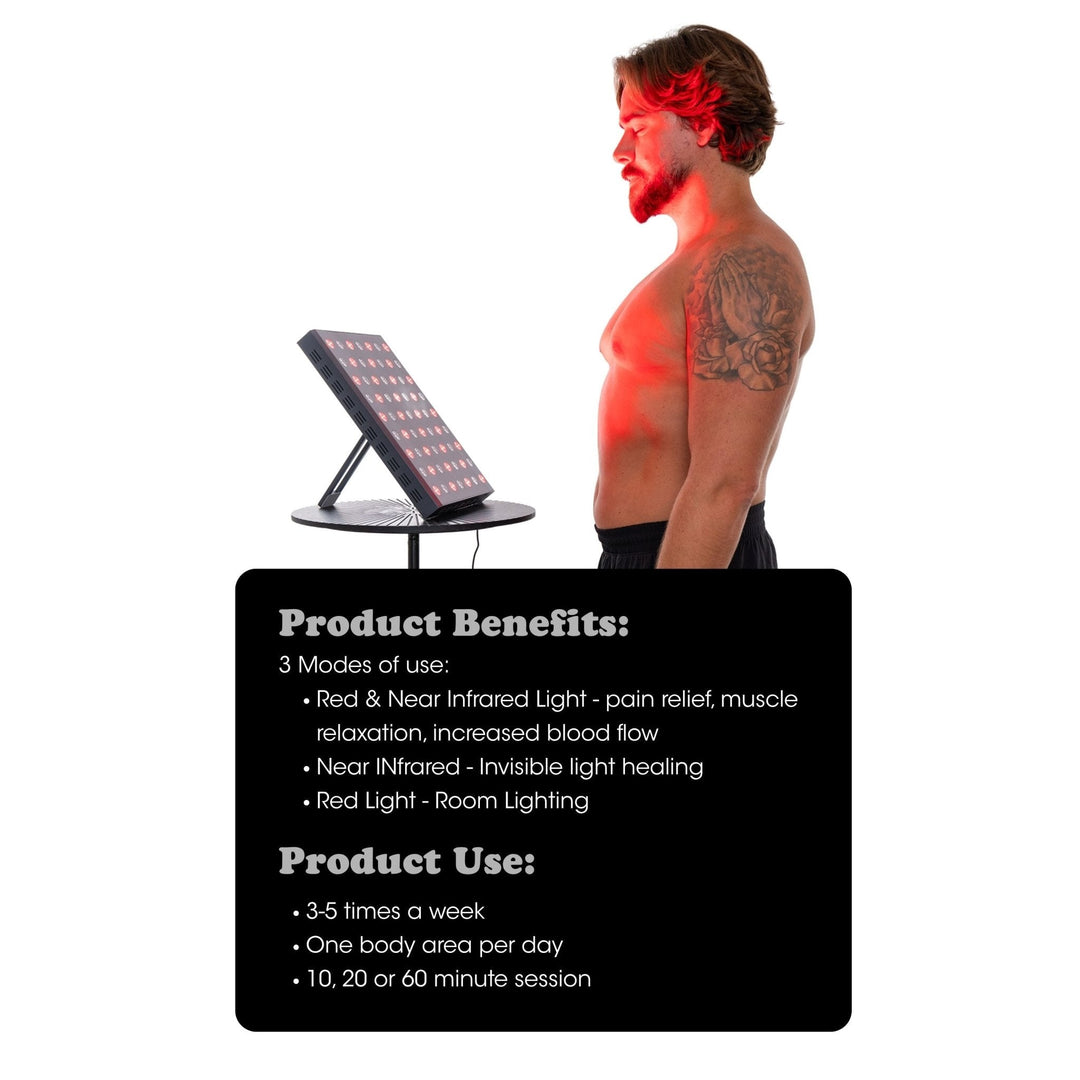 Fringe Red Light Therapy Panel 189W - My Luxury Home Spa