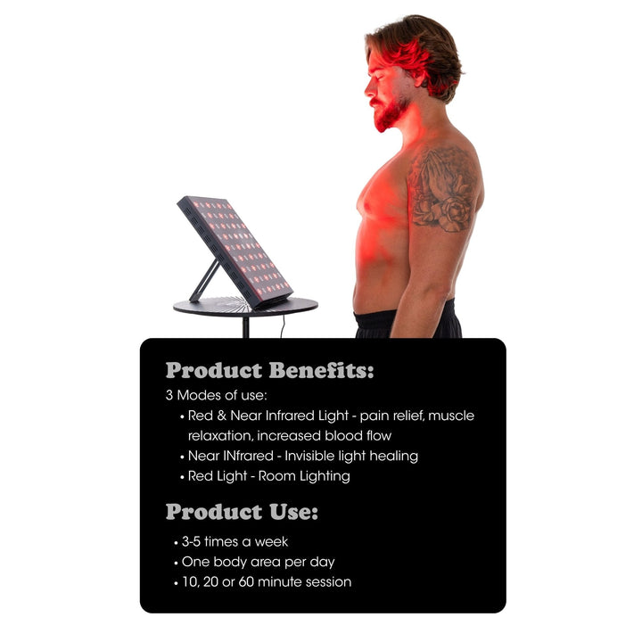 Fringe Red Light Therapy Panel 189W - My Luxury Home Spa
