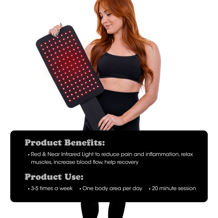 Fringe Wireless Red Light Therapy Wrap - My Luxury Home Spa