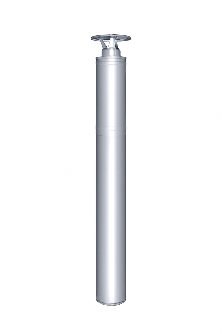 Harvia 1500 mm Stainless Steel Chimney Kit - My Luxury Home Spa