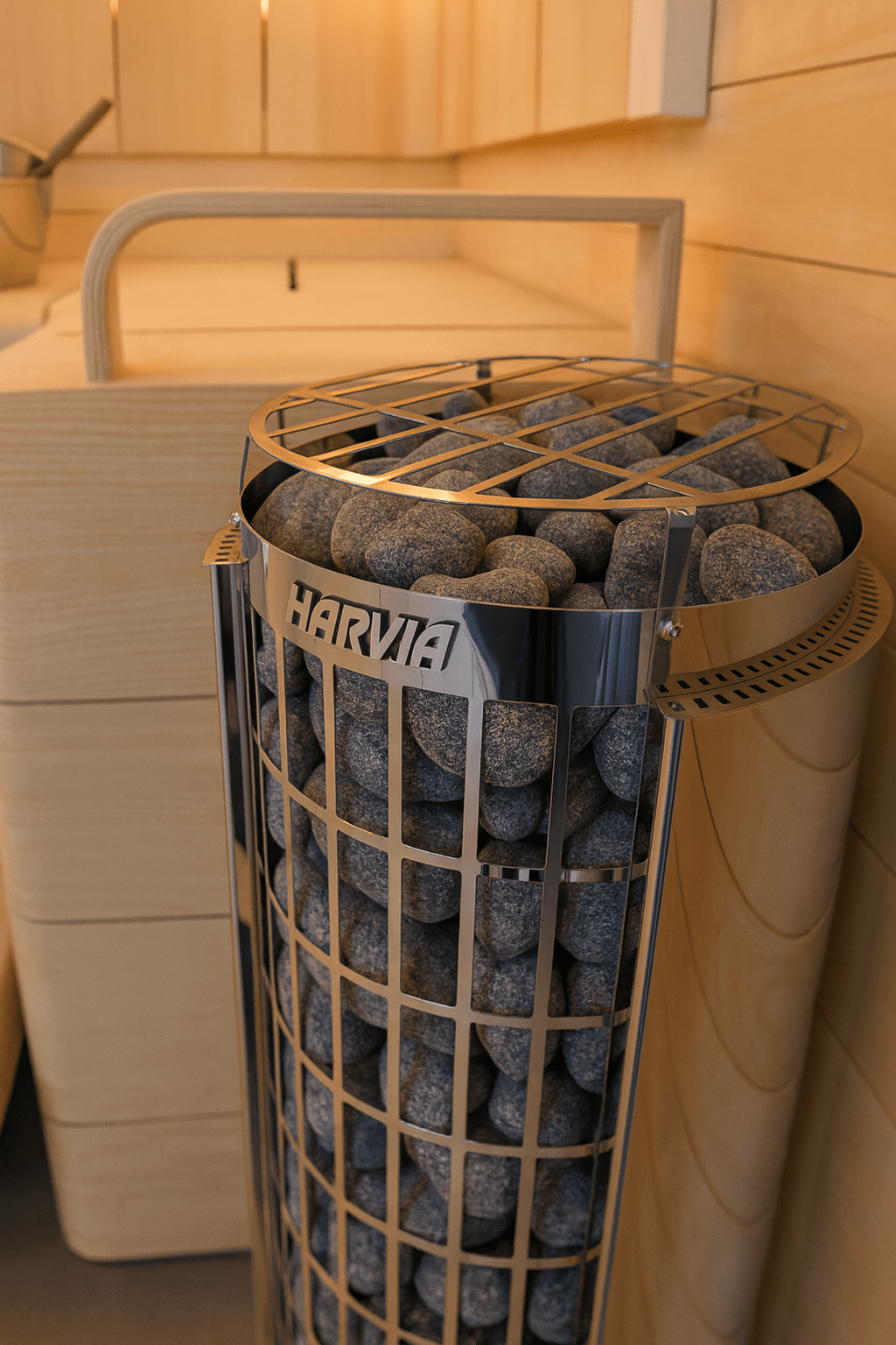 Harvia Cilindro PC110E 10.5kW Electric Sauna Heater - My Luxury Home Spa