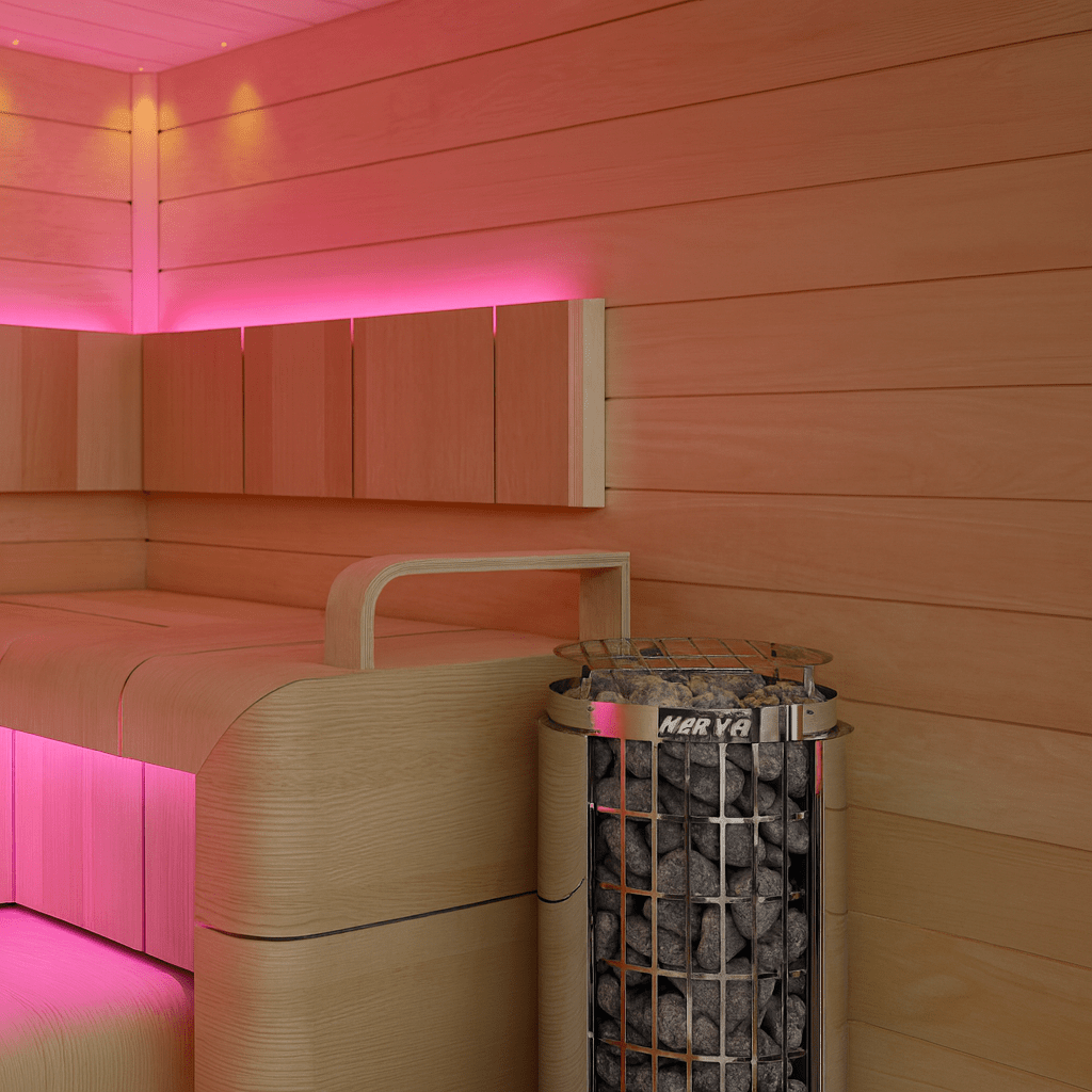 Harvia Cilindro PC80 8kW Electric Sauna Heater - My Luxury Home Spa