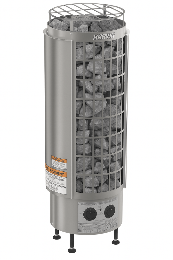 Harvia Cilindro PC80 8kW Electric Sauna Heater - My Luxury Home Spa