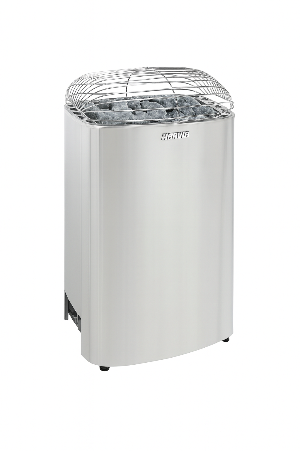 Harvia Club sauna heater stainless steel electric sauna heater with exposed stones and protective grille