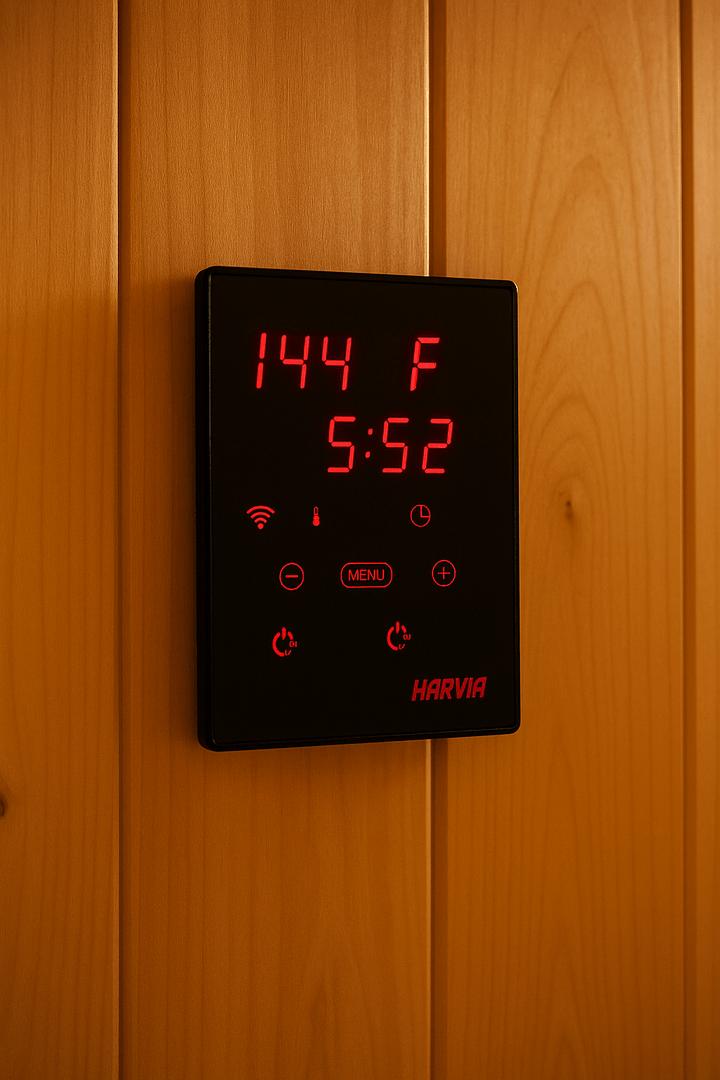 Harvia CX45 Wi - Fi Sauna Controller with Touch Display - My Luxury Home Spa