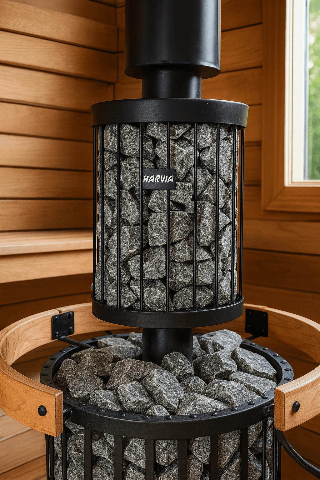 Harvia WP250LD Legend Pipe - Mounted Water Heater - My Luxury Home Spa