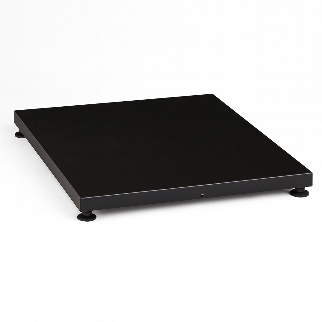 Black metal base for Harvia Legend 150 sauna stove supporting the heater unit