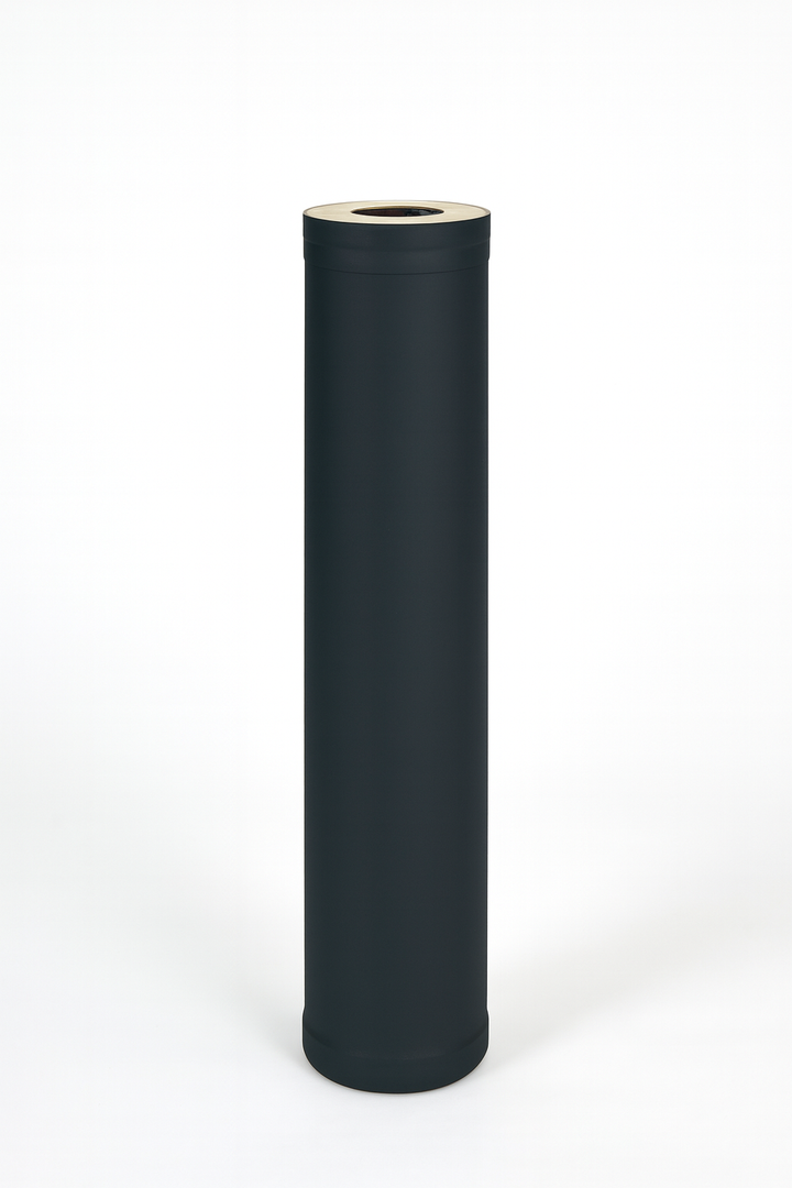 Harvia M3 BK sauna heater black cylindrical chimney pipe accessory for sauna heating systems