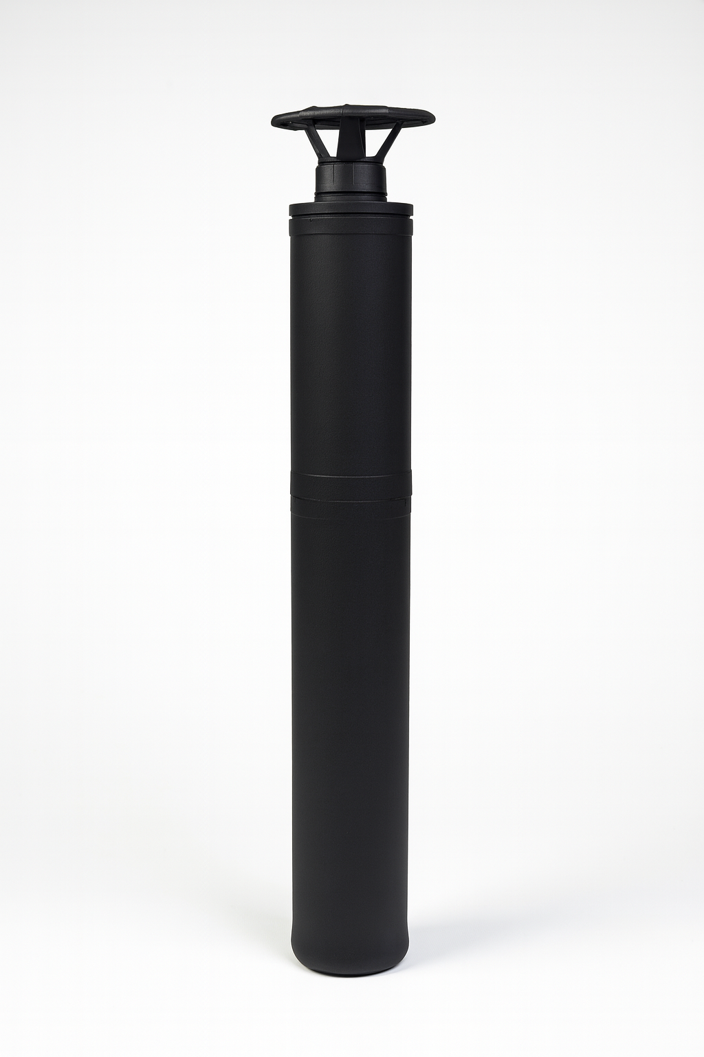 Harvia M3 BK sauna heater in black cylindrical design with top handle control