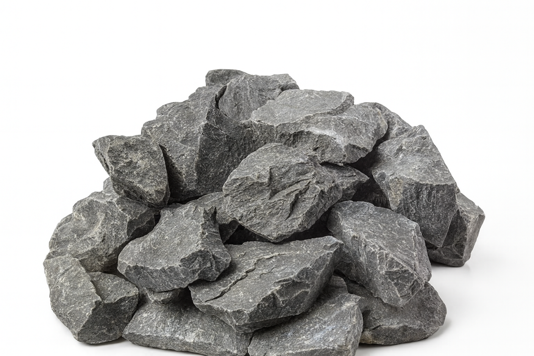 Pile of sauna stones for Harvia M3 BK sauna heater for optimal heat retention and steam