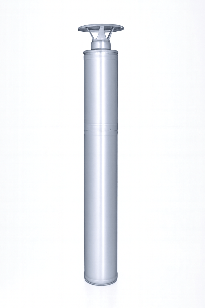 Harvia M3 sauna stove kit chimney pipe designed for efficient heat ventilation