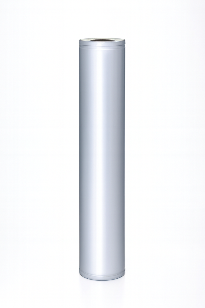Harvia M3 sauna stove kit silver cylindrical chimney pipe for sauna heater ventilation