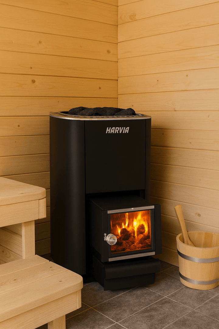 Harvia M3 SL 16.5kW Wood - Burning Sauna Stove - My Luxury Home Spa