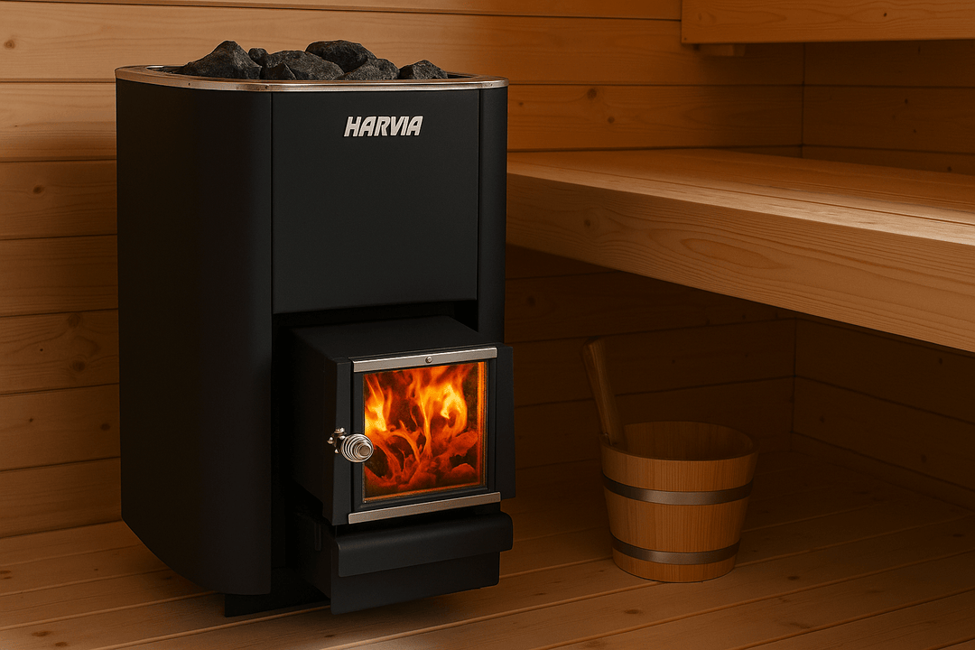 Harvia M3 SL 16.5kW Wood - Burning Sauna Stove - My Luxury Home Spa