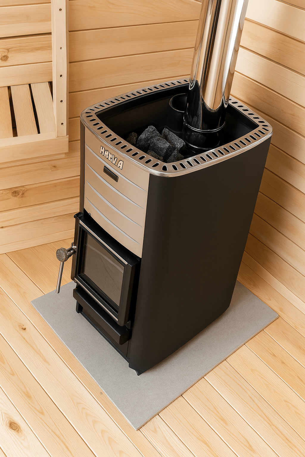 Harvia M3 16.5kW Wood - Burning Sauna Stove - My Luxury Home Spa