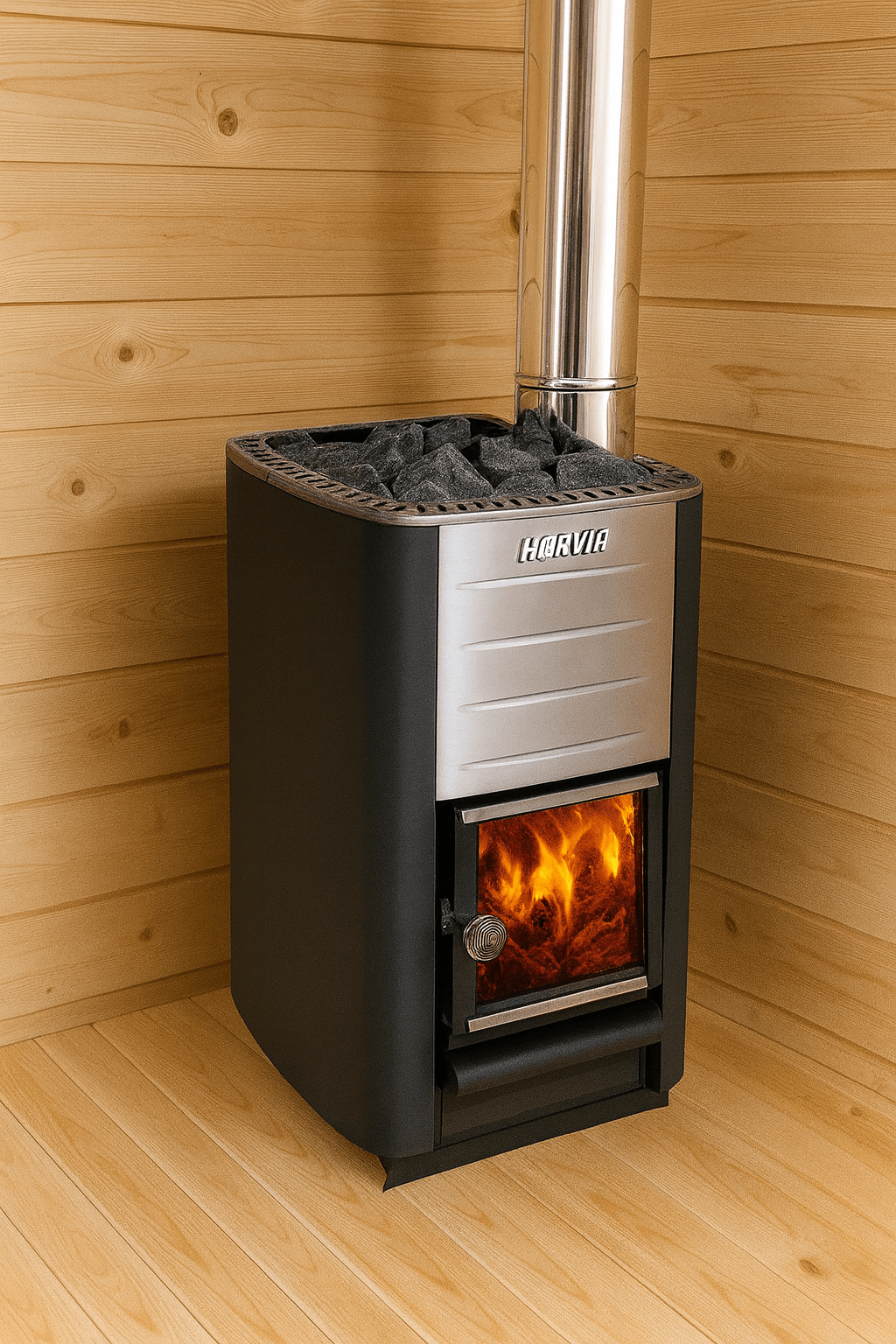 Harvia M3 16.5kW Wood - Burning Sauna Stove - My Luxury Home Spa