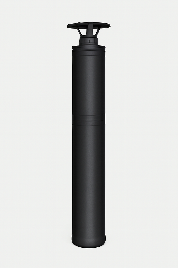 Harvia Pro 20 sauna heater tall black cylindrical design for efficient sauna heating