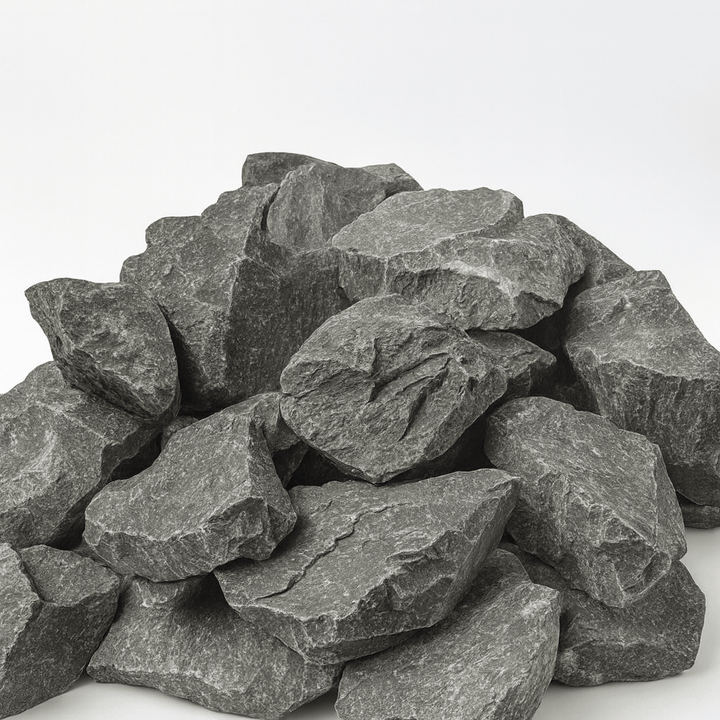 Natural stones for Harvia Pro 20 sauna heater package offering effective heat retention and steam generation