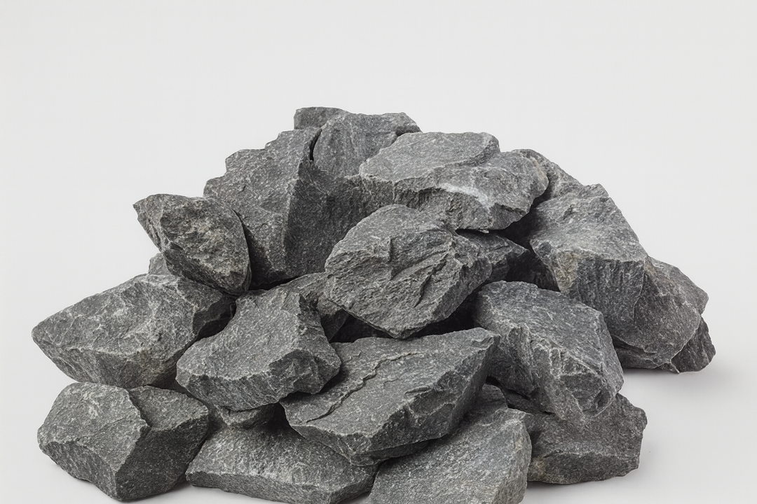 Pile of sauna stones for Harvia Pro 20 sauna stove package heating element