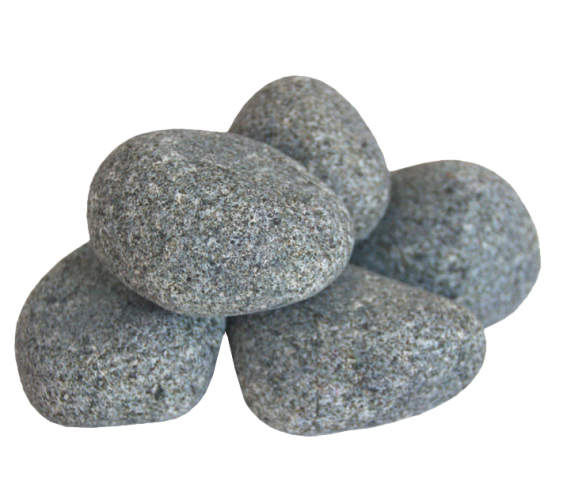 Harvia sauna stones smooth grey heat-retaining stones for sauna heating accessories