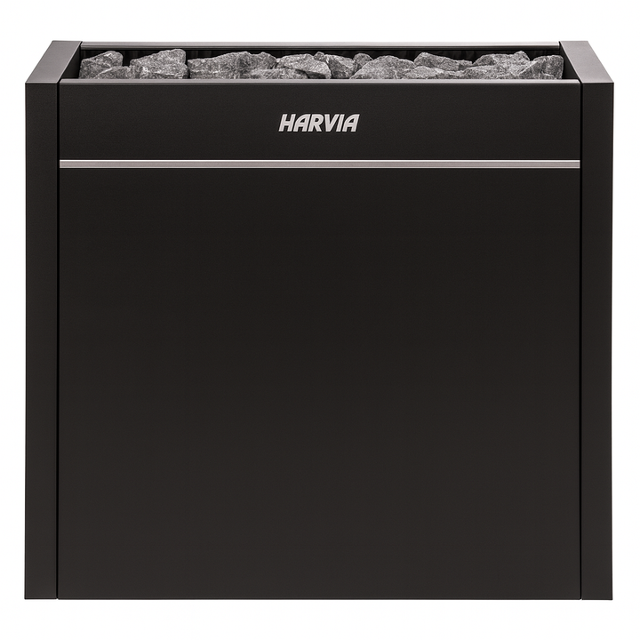 Harvia Virta Pro HL160E for spas black sauna heater with stones on top for sauna heating