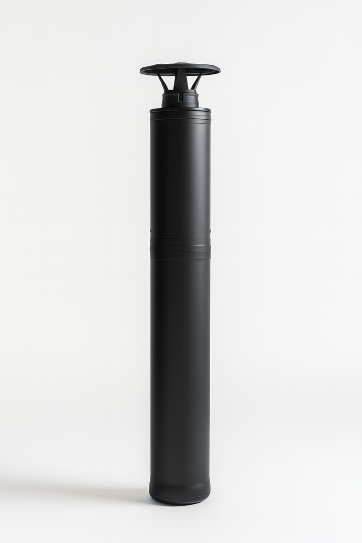 Harvia WHP1500M 1500 mm Black Steel Chimney Kit - My Luxury Home Spa