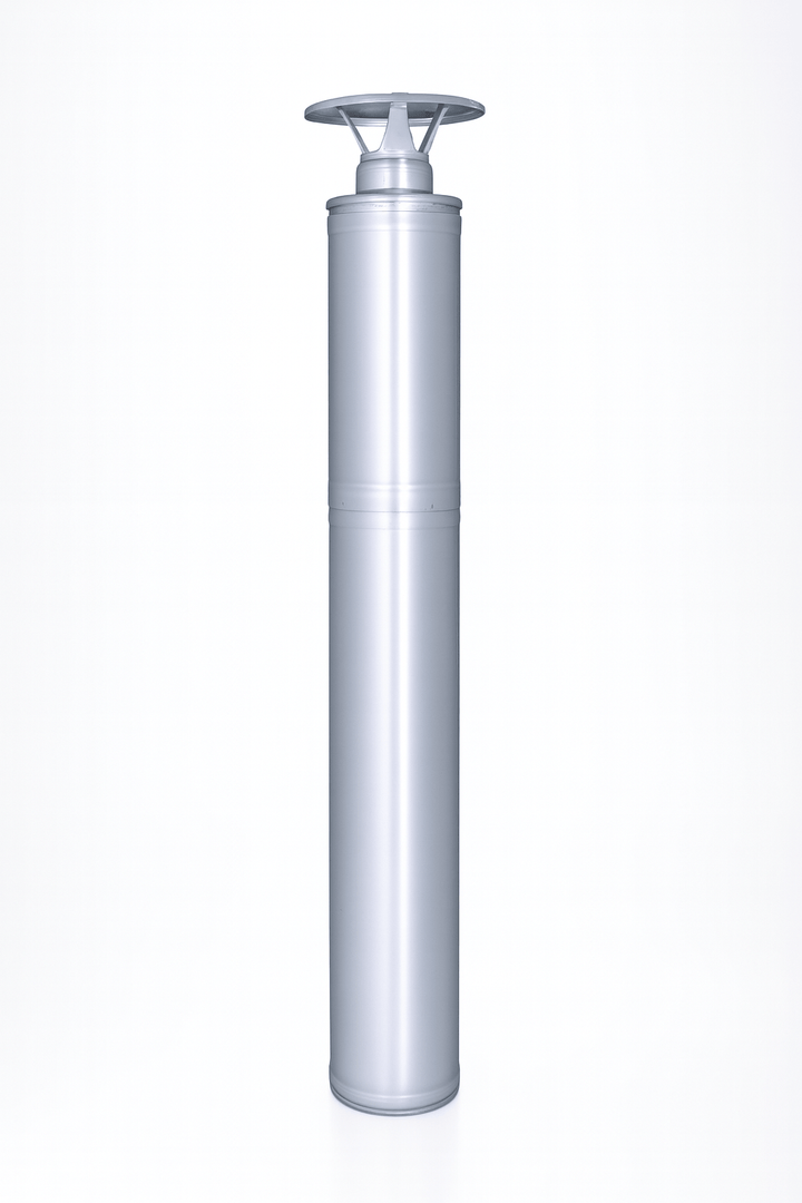 Harvia wood-burning sauna stove kit flue pipe for efficient heat and ventilation