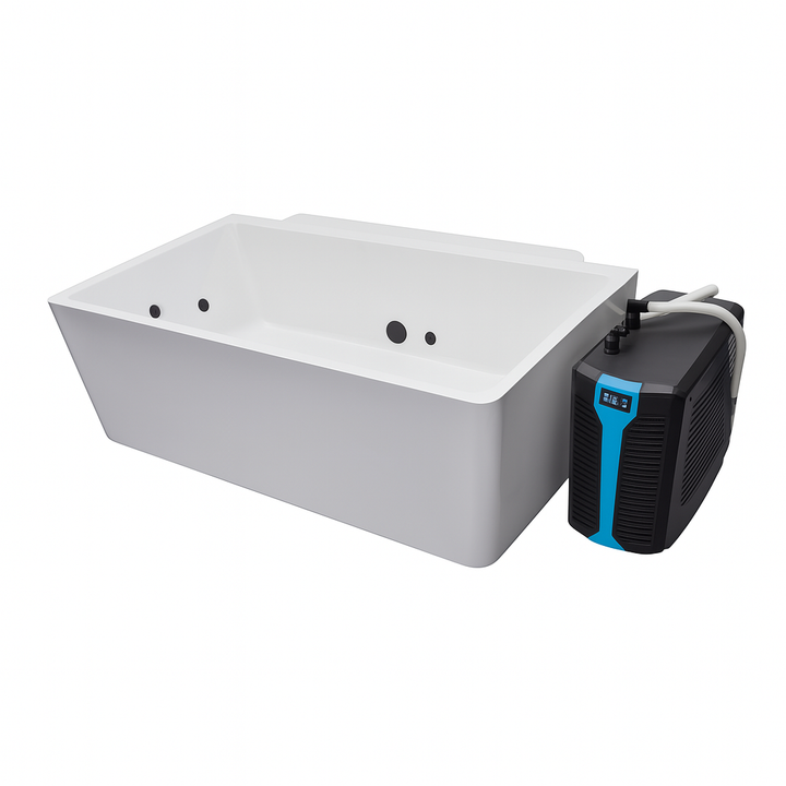 Sierra Spa Home Spa Cold Plunge with cooling unit for therapeutic cold water immersion