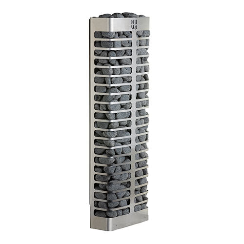 HUUM 3.5kW electric sauna stove with stainless steel casing and sauna stones