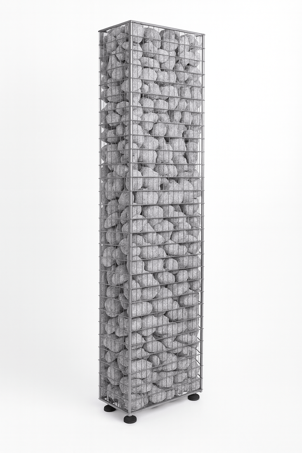 HUUM 6kW sauna heater for home spa with a sleek design and stone-filled frame for optimal heat