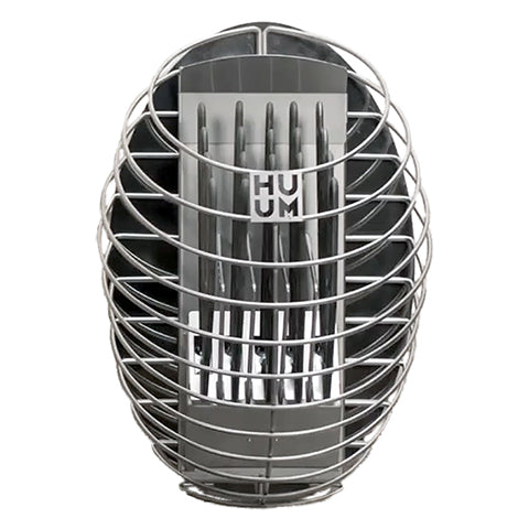 HUUM DROP 6kW sauna heater with modern steel cage design for efficient heating