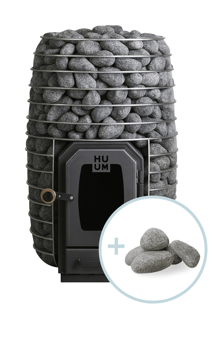 HUUM HIVE Wood 13kW Sauna Stove Package - My Luxury Home Spa